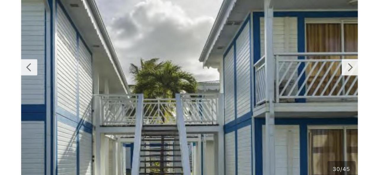 Studio Tahiti Vue Mer Saint-Francois  Eksteriør billede